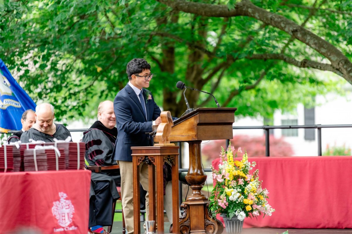 Class Speaker: Aveed Shrestha ‘25 