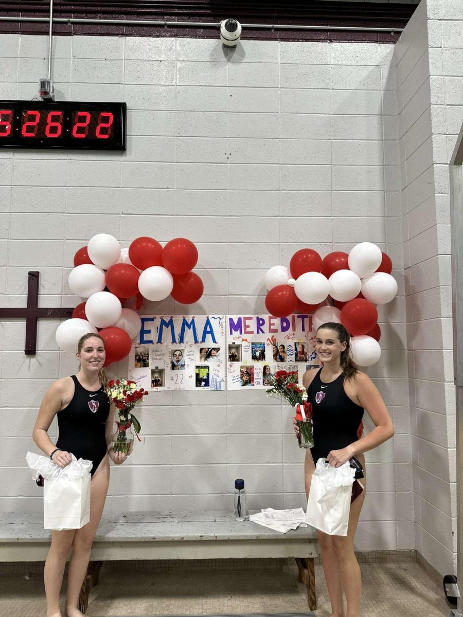 Celebrating the Girls Water Polo Seniors