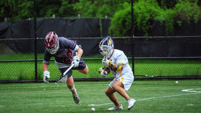 Saki Nicholas '26 defends from Choate in the 2025 Founders League Championship